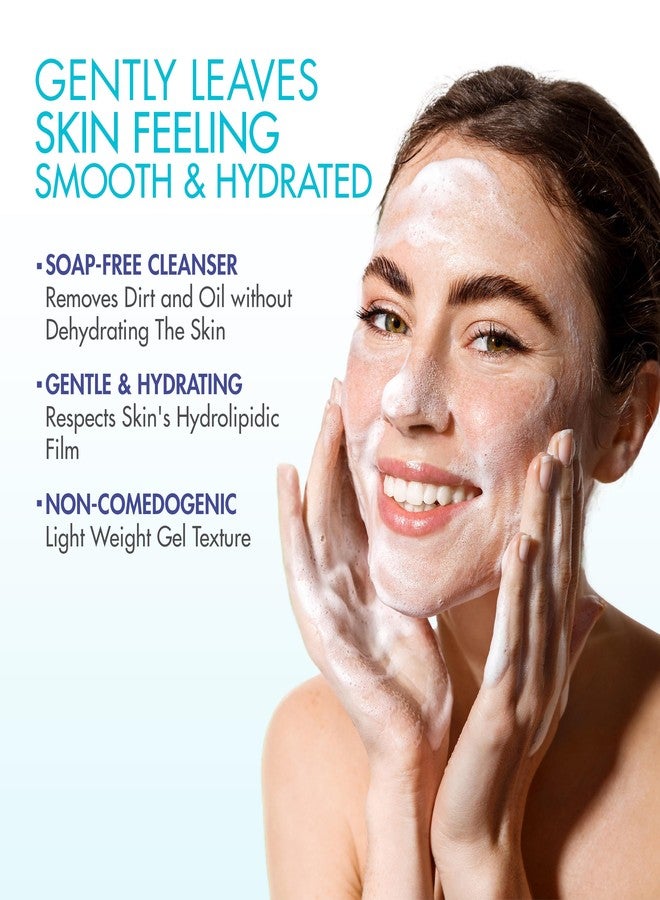 JONZAC Eau Thermale Jonzac Rehydrate Organic Dermo Cleansing Gel - Gentle Daily Facial Cleanser - Sensitive Skin Approved - Leaves Skin Feeling Smooth & Hydrated - 6.75 Fl oz - Image 3